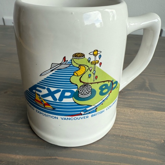 Vintage Vancouver EXPO 86 beer mug / stein - Picture 4 of 8